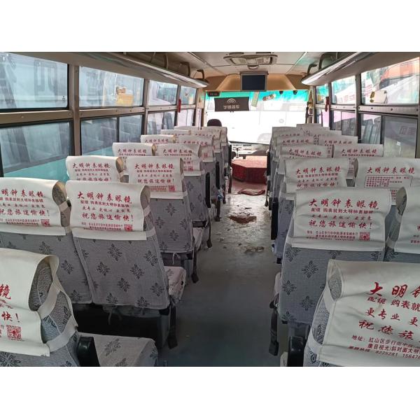 ZK6892D Передний двигатель Использованный церковный автобус 39 мест Телевизор багажная стойка RHD LHD