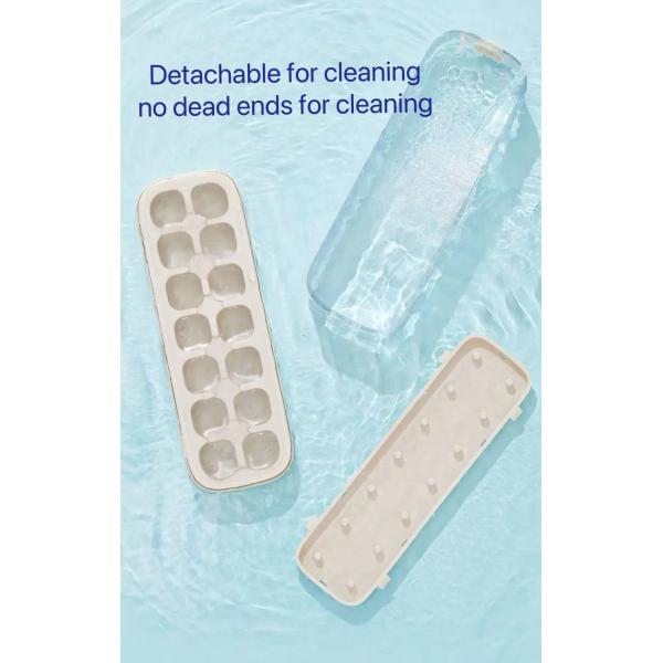 Ice Cube Making 7-Hole 14-Hole and 21-Hole Pressing Ice Box Silicone Ice Making Model