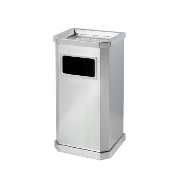 Spot Sand Steel Round Rig Bucket Bucket Office Hotel Shopping Mall Indoor Stainless Steel Clamshell Garbage Can