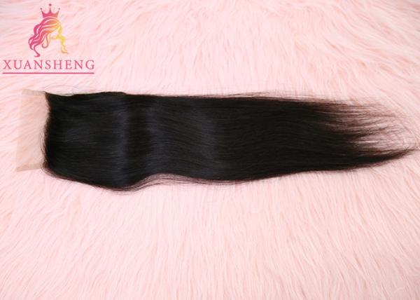 Straight 5x5 Lace Front Closure 100% Virgin Hair No Chemical Processed Hair