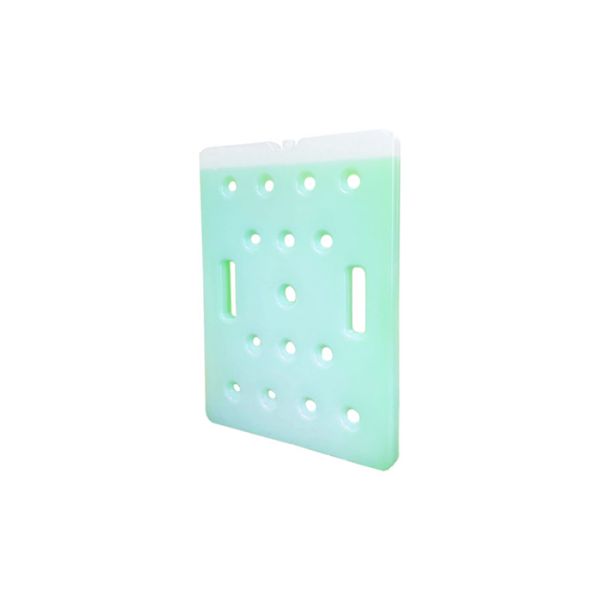 Reusable Phase Change Material PCM Ice Brick with Melting Point -25℃ to +25℃ in Durable Plastic Container