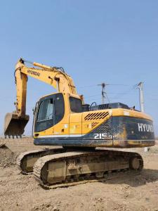 Hyundai 215-9s Usado Excavator Equipamento de Construção Equipado com Cummins