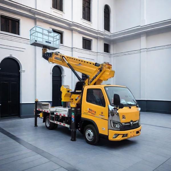 EURO 5 Foton 4*2 Vehicle Mounted Work Platform 24 Meter Aerial Platform Truck Mounted
