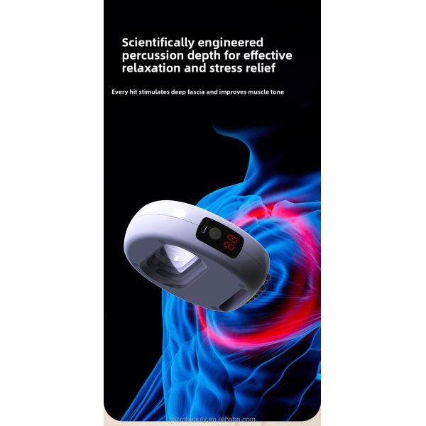 Electric Massager Gun Full Body Massage Ring relieve muscle soreness after exercise Vibration massage promotes blood circulation
