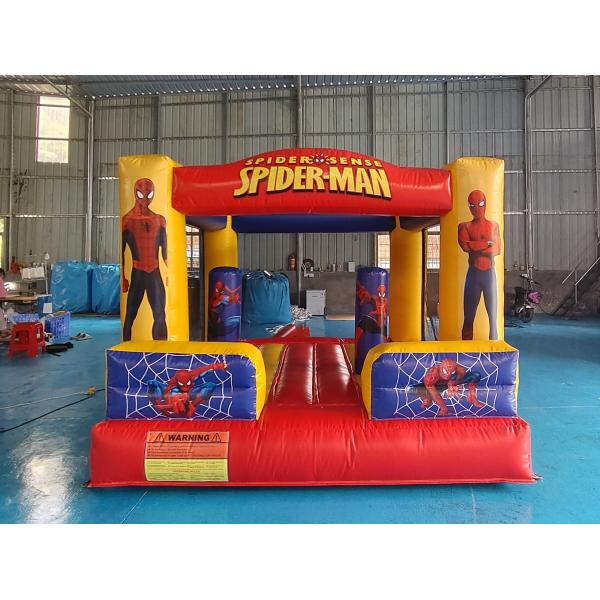 Novo Design Casa de Salto Inflavel Homem-Aranha Herói Cartoon Trampolim Inflavel Casa de Salto Castelo Para Crianças