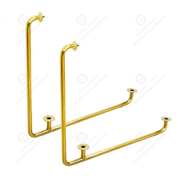 Light Luxury Sofa Armrest Sofa Foot Decoration High-end Furniture Frame Armrest Hardware