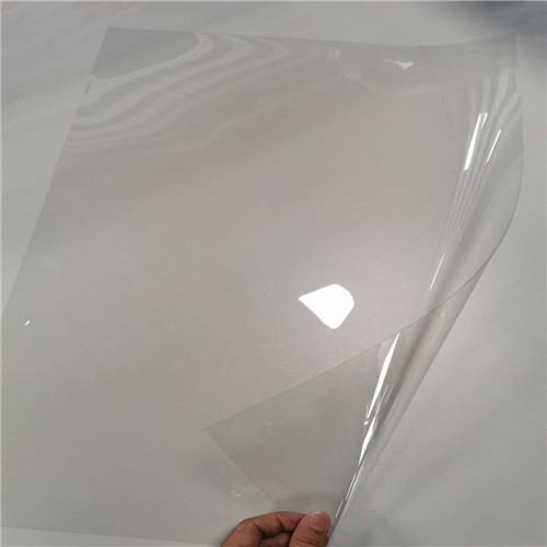 Face Shield Anti Fog PET Film 0.2mm 0.25mm Clear Plastic Sheeting Roll