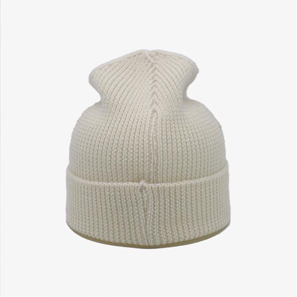 Capa de punho bordada Cute simples chapéus de inverno tricô chapéus de boné quente