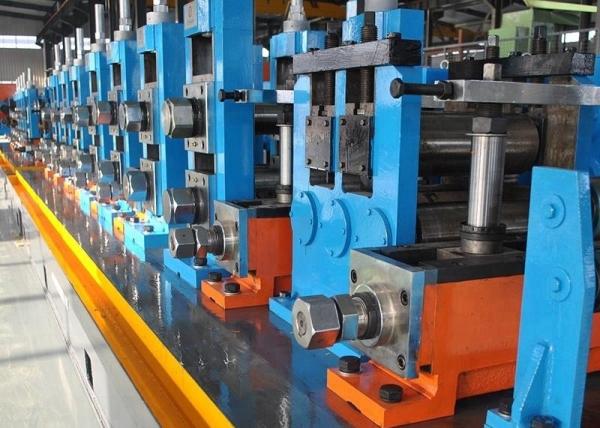 High Frequency Welded Pipe Mill 200KW-800KW PLC Control 0-100m/min