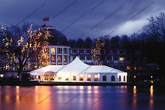 Customized Mixed High Peak Multi-side Tent For Wedding Party