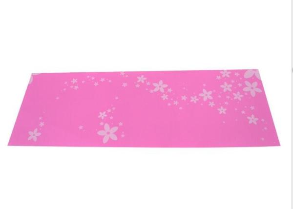 Durable Anti Slip Yoga Mat , Easy Carry Lightweight Soft PVC Yoga Mat