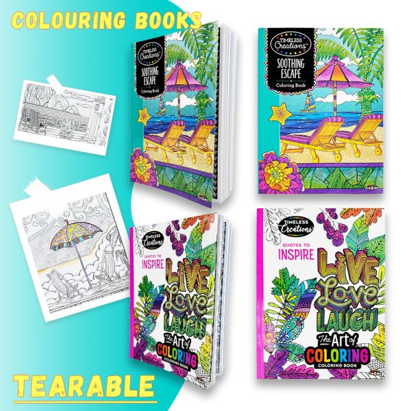 Thick Paper Coloring Book Printing Customized Paperback Coloring Books