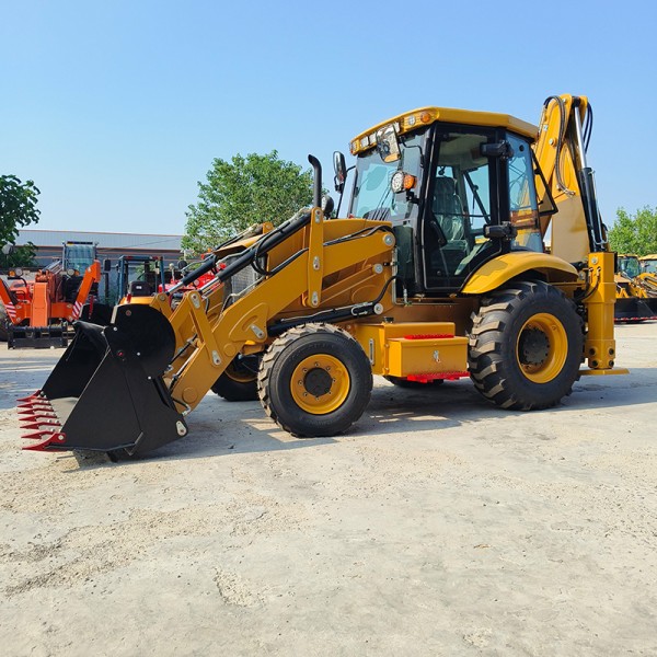 Ready Stock Used 420F Backhoe Loader Second Hand 4x4 Wheel Excavator Digger Backhoe for Sale
