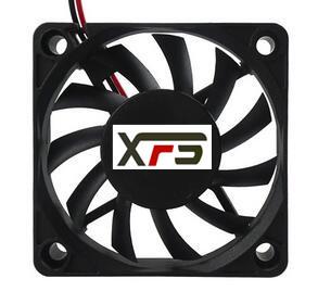60*60*10mm DC Black Plastic Brushless Cooling Fan DC6010 for Led Light