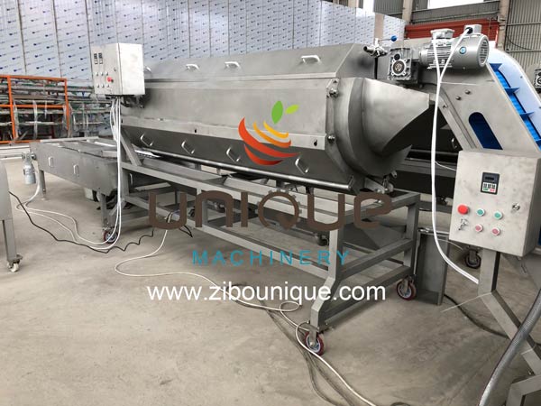 Автоматическая машина для очистки картофеля с мощностью 2,25 кВт и из нержавеющей стали 304