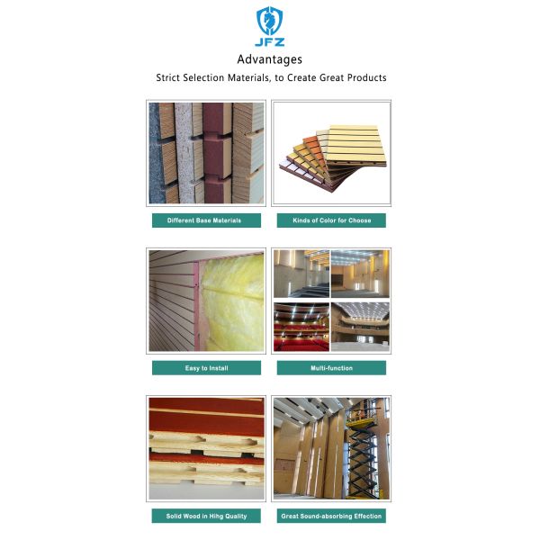 Customized Mgo Board Waterproof Acoustic Wall Panel For Stadium