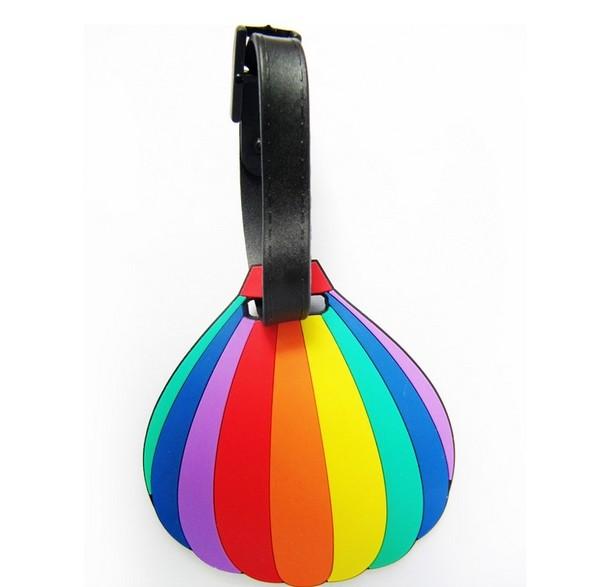 2018 hot sale new personalized designer custom logo soft pvc luggage tag