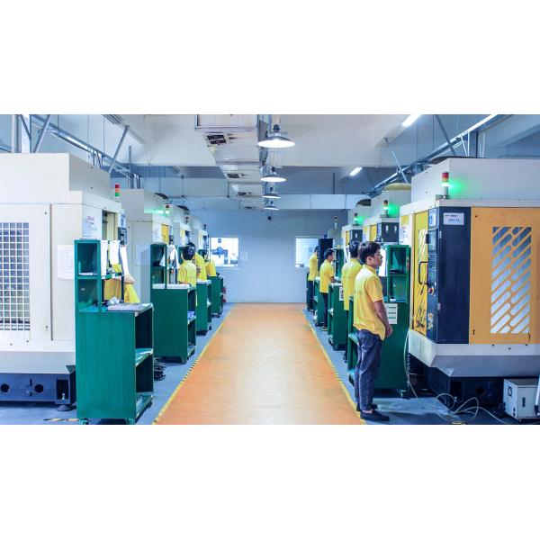 Микро- подвергая механической обработке алюминий нержавеющей стали оси частей 5 CNC OEM филируя