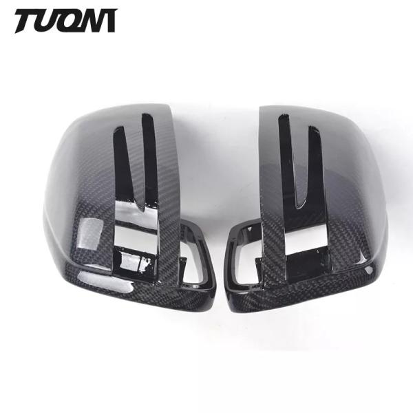ABS Car Mirror Cover Carbon Fiber Side Rearview Mirror Cap For Mercedes Benz