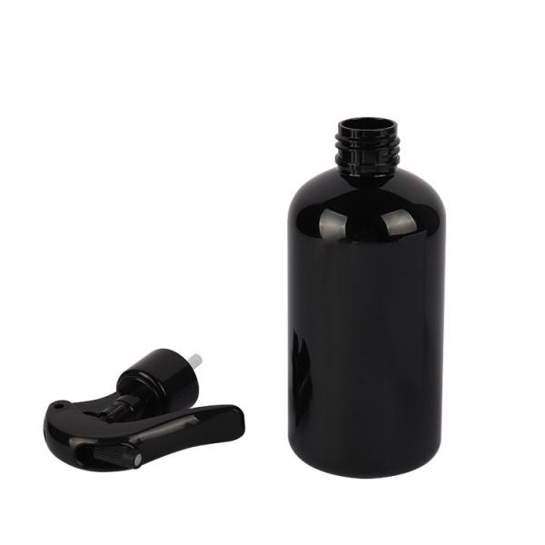 黒いPETトリガースプレーボトル 香水トナー 100ml 150ml 200ml 250ml 300ml 500ml