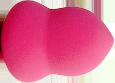 Hydrophilic Non Latex Powder Puff Cosmetic Brush Purple Small Gourd
