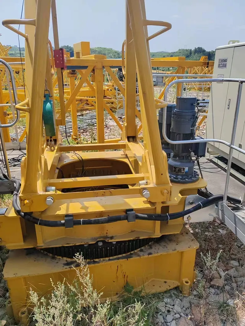 XCMG Used Tower Crane Small 6 Ton Self Erecting Flat Top Crane Topless Price