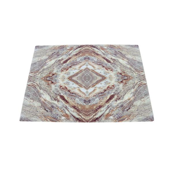 Feuille en plastique flexible UV de haute du marbre 4x8 d'alternative de PVC