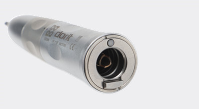 2.33 To 2.35mm Low Speed Dental Handpieces Fiber Optic Light Straight Handpiece