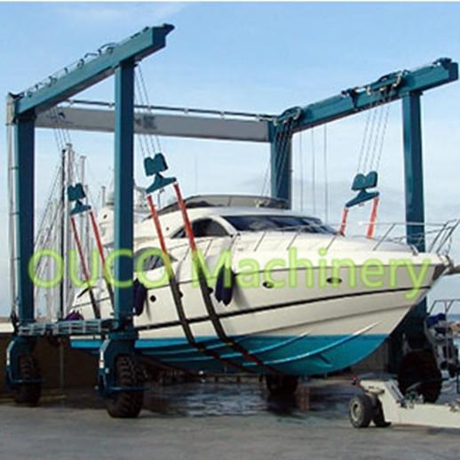 Yacht Repair Mobile Crane Seaport Harbour Crane Steel Structure Good Performance