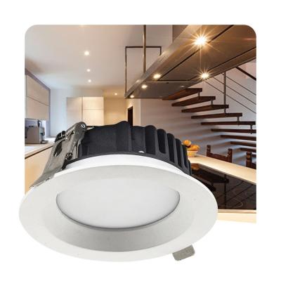 White IP20 LED Ceiling Light 40w Round Shape 3000k Powder Coating