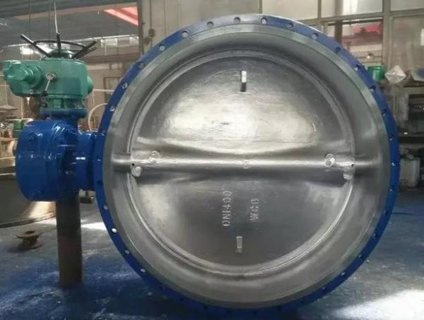 WCB Material Large Diameter Eccentric Butterfly Valve DN1400