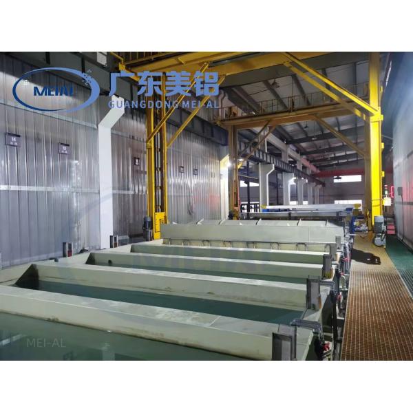 700T/Month Automatic Aluminum Anodizing Production Line for Surface Treatment Equipment