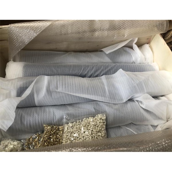 Colorful Aluminum Coil Drapery Decorative Room Divider Large Metal Mesh Water Curtain Wall Waterfall