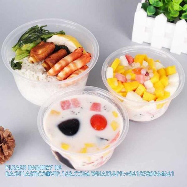900ml Microwave Plastic Food Packaging Meal Prep Containers,Lunch Box Plastic BPA Free Plastic Bowl