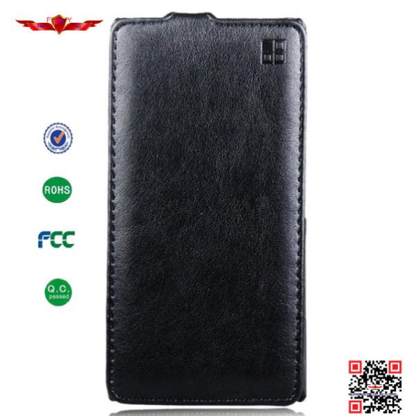 Hot Selling 100% Qualify Brand New PU Flip Leather Cover Case For Huawei Ascend P6