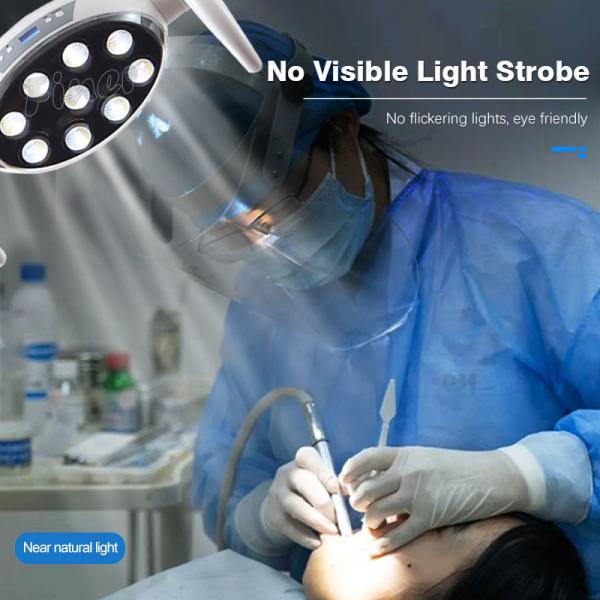 9 светодиодных лампочек без теней стоматологический стул свет многоцелевой для оральной хирургии