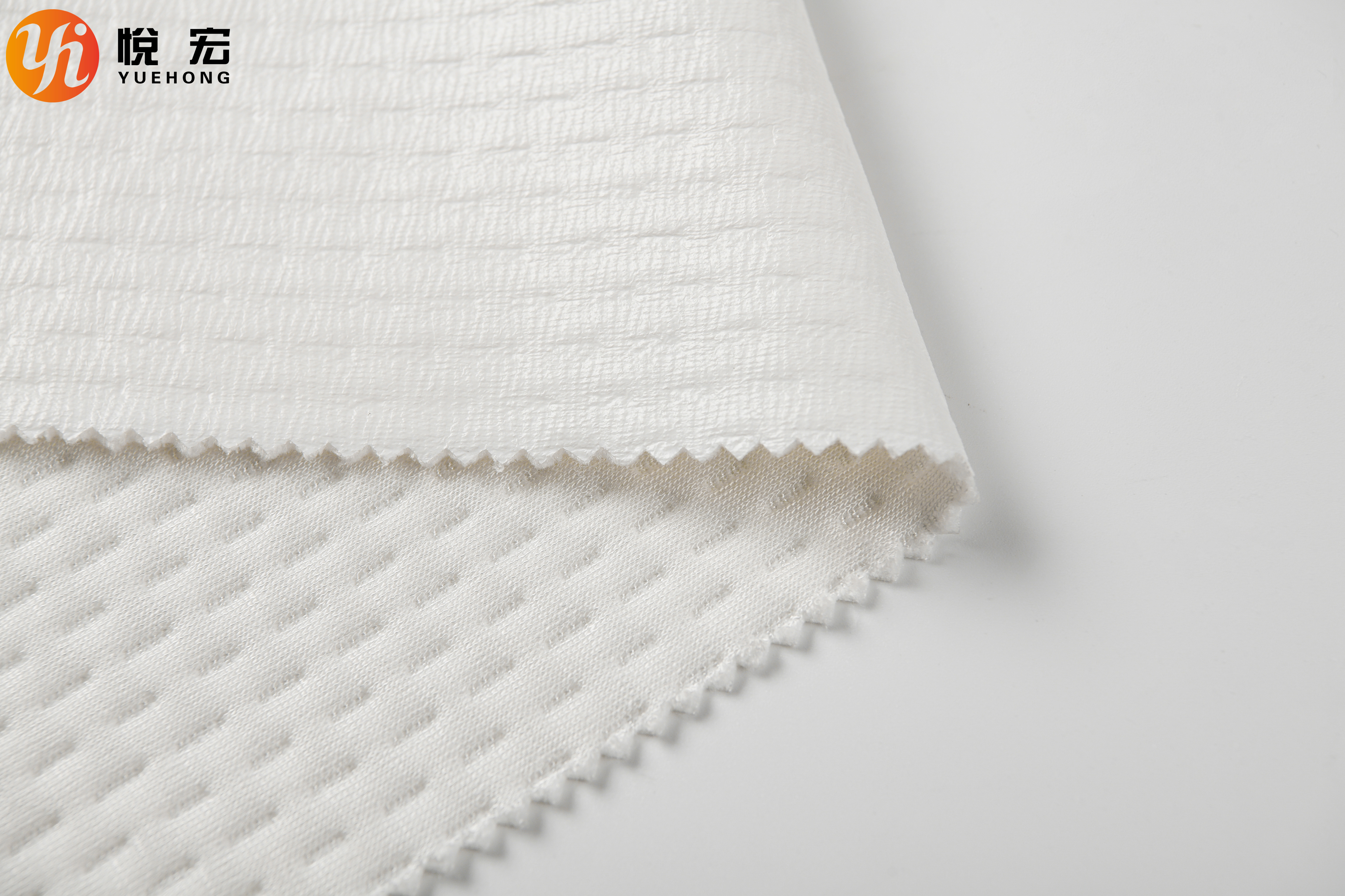 Moisture Wicking Air Layer Fabric 30% Cotton 70% Polyester Scuba Double Knit Fabric
