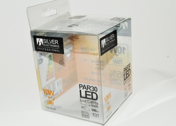 PVC / PET  Boxes, Offset Printing Transparent Plastic Packaging For LED
