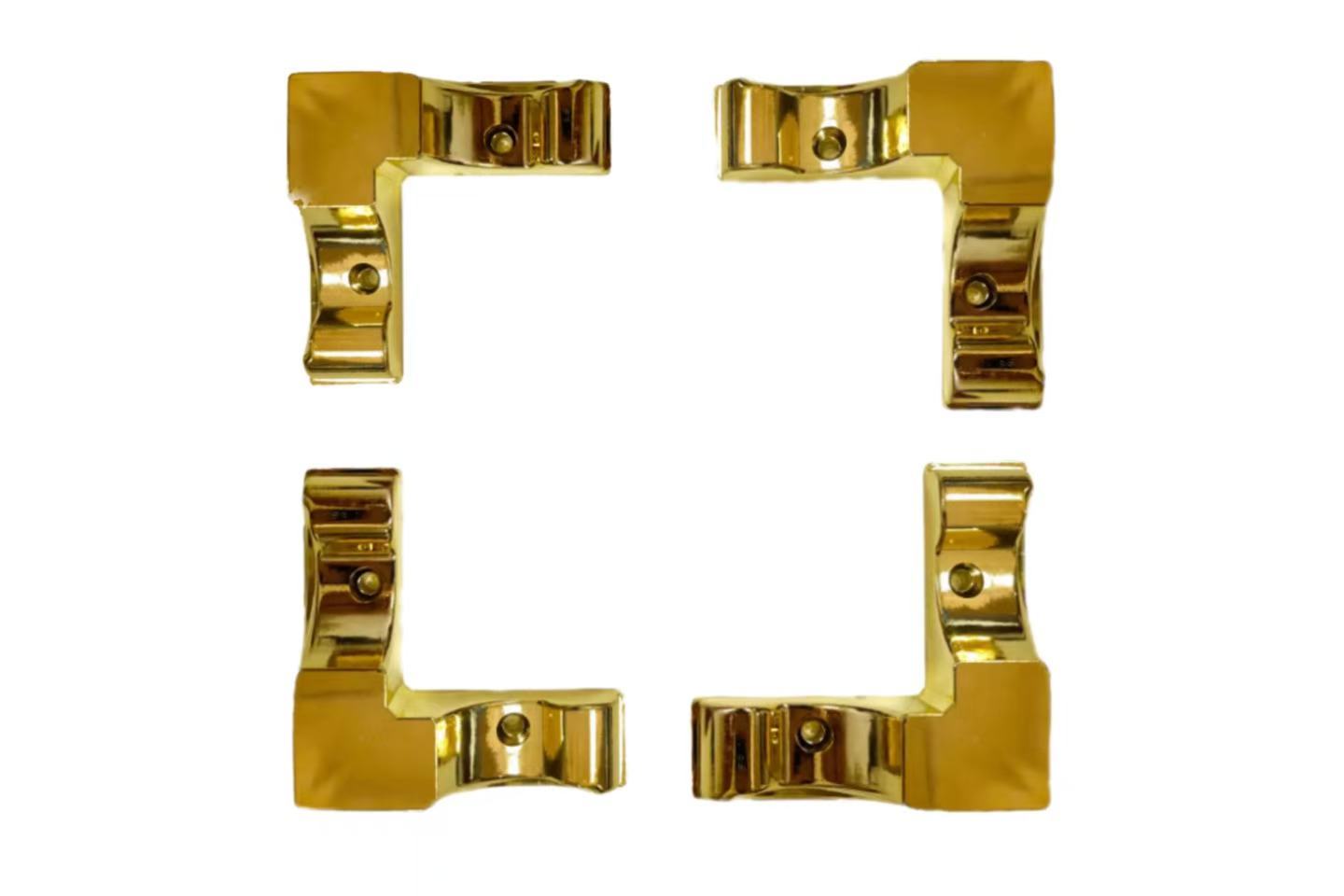 Bright Surface Coffin Fittings , Eco Friendly Casket Hardware Supplies