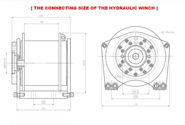 hydraulic winch for truck