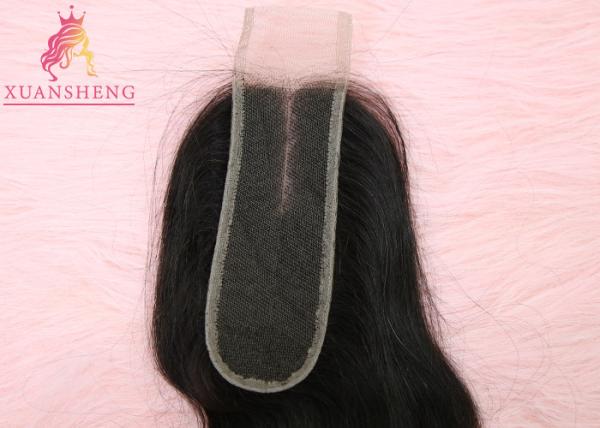 Retail Real Virgin Raw Unprocessed Hair Body Wave  2*6 Lace XS-BW Closure