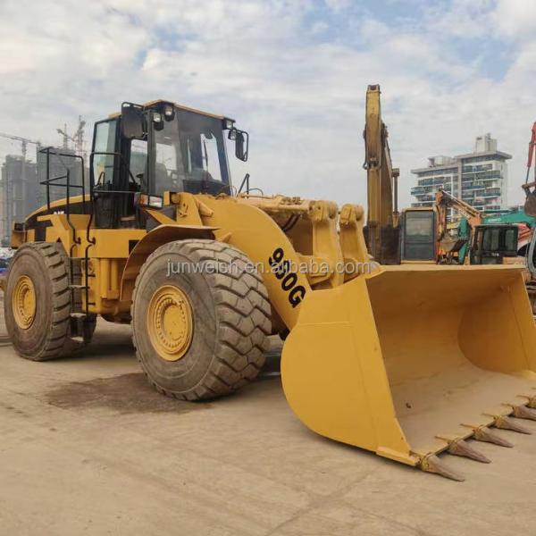 Item Used 980H 980g Wheel Loader with and Denison Hydraulic Pump Front Cat Loader