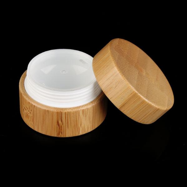 cute dual chamber ball shape candle filling  hand lip crystal pump empty square white pp bamboo cream jar