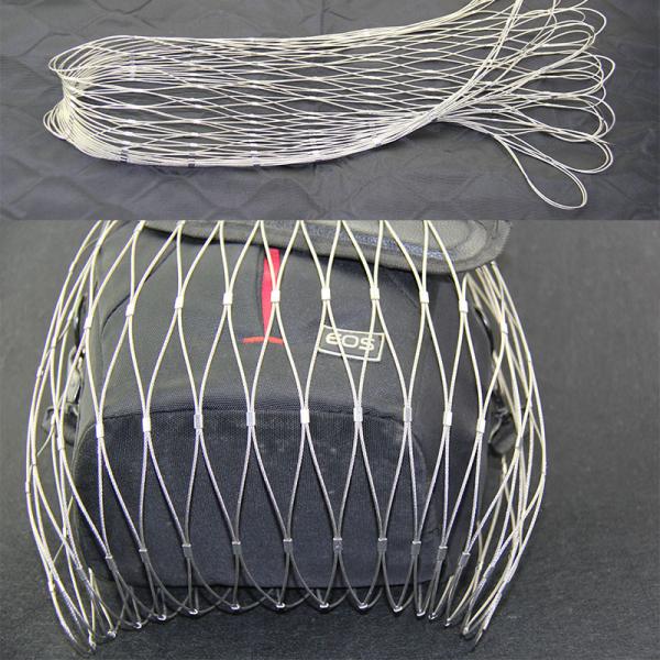 7x7 / 7x19 Stainless Steel Mesh Bag Custom Made As Things Enclosure