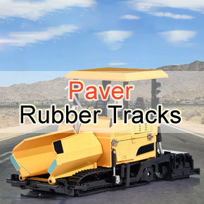 HB20230331 Rubber Track for Mini Dumper Heavy-duty Construction 1 Ton 2 Ton 3 Ton
