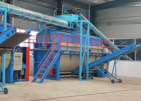Livestock Manure Organic Fertilizer Production Line with Drum Granulation Process
