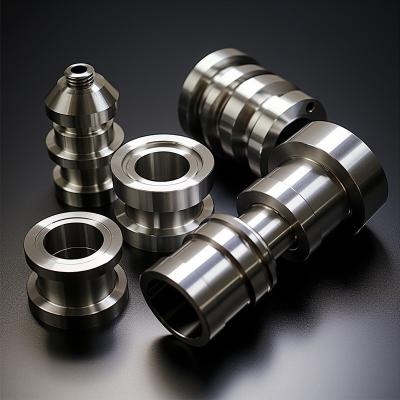 Serviço de torneamento CNC por encomenda de máquinas OEM Componentes virados de aço inoxidável