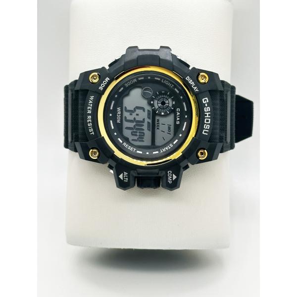 Силиконовые цифровые мужские кварцевые часы спортивные хронографные часы