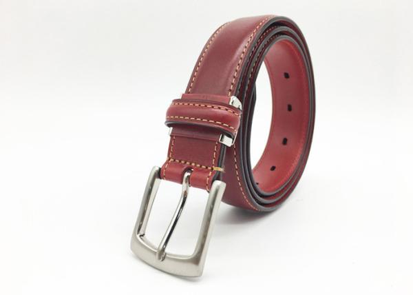 Women'S Fashion Leather Jeans Dress Belt With Metal Pin Buckle For Business And Casual Occasion