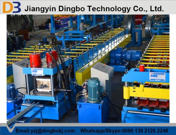 CE Certificated Metal Adjustable CZ Purlin Roll Forming Machine